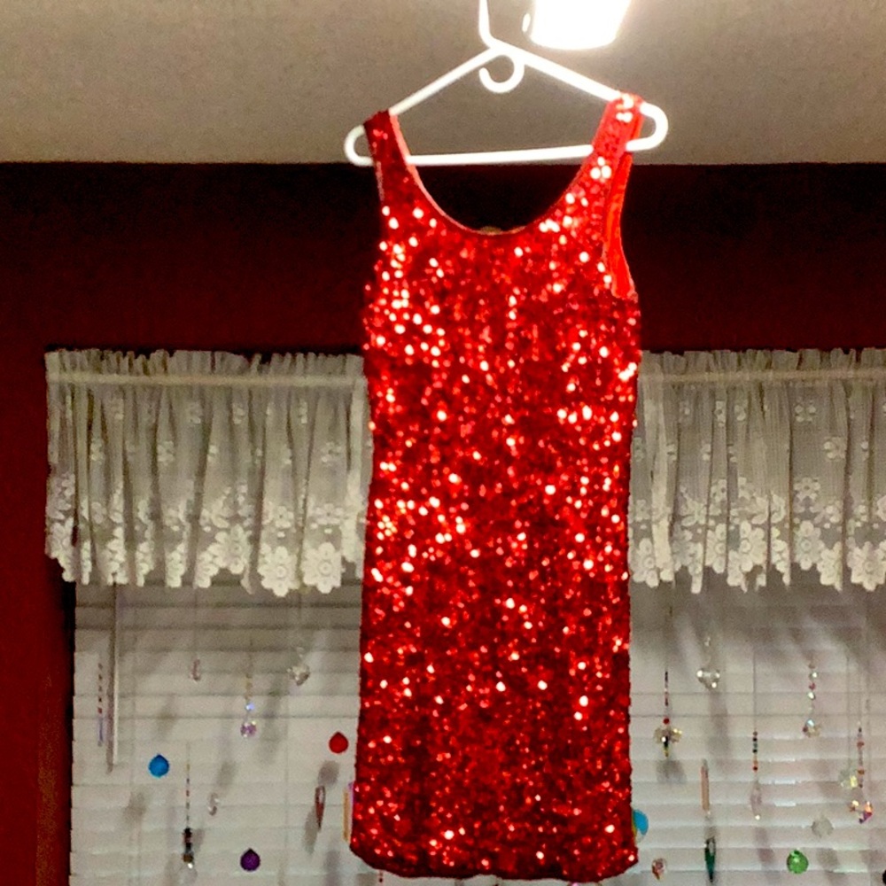 Sequin cocktail dress